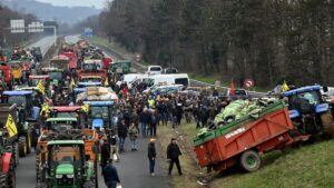 Manifestations des agriculteurs à Paris