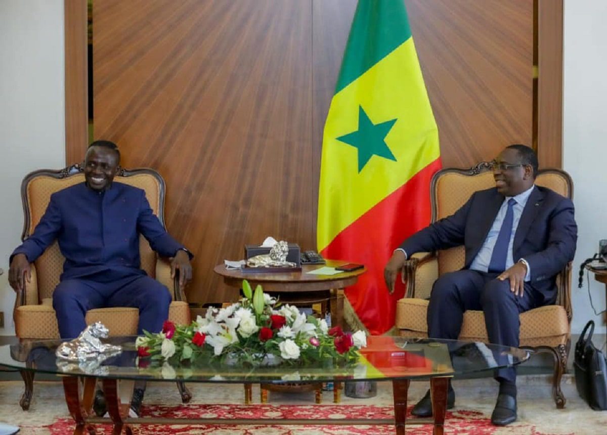 sadio Mane Macky Sall