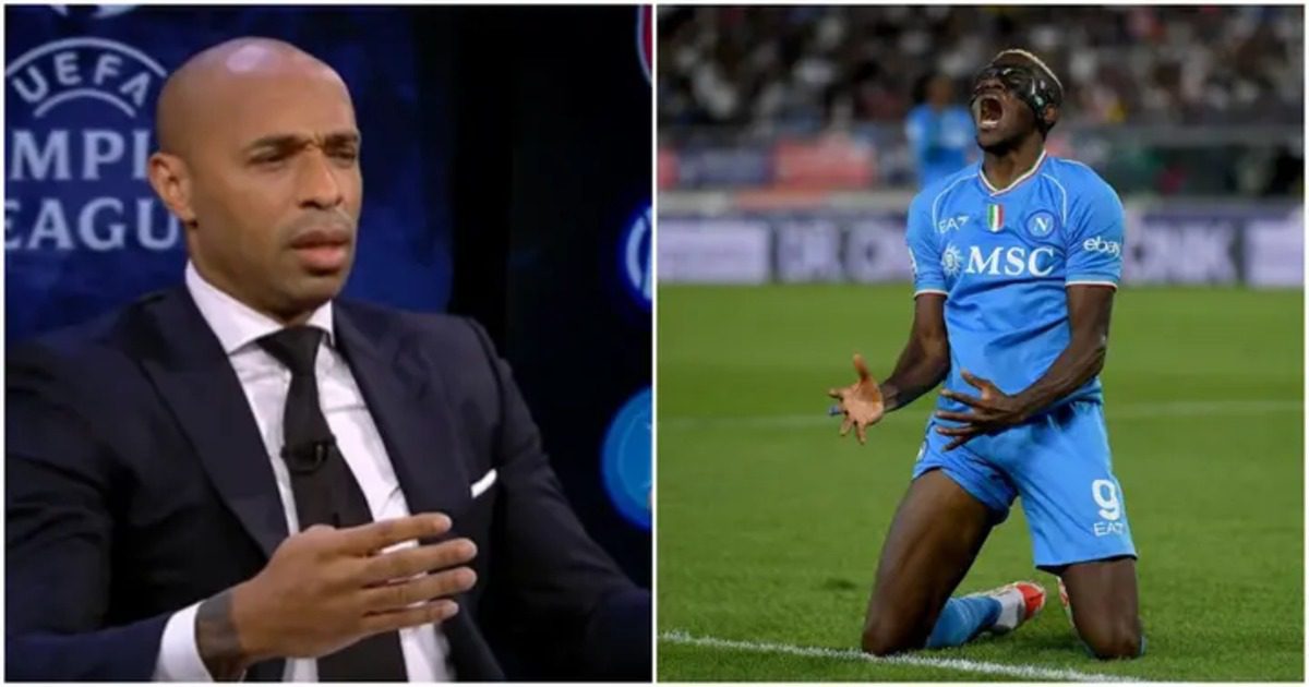 "Il ne doit pas aller dans ce club", Thierry Henry met en garde Victor Osimhen