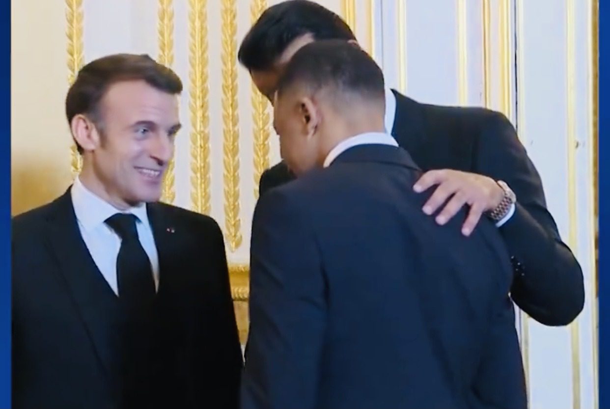 Macron mbappé