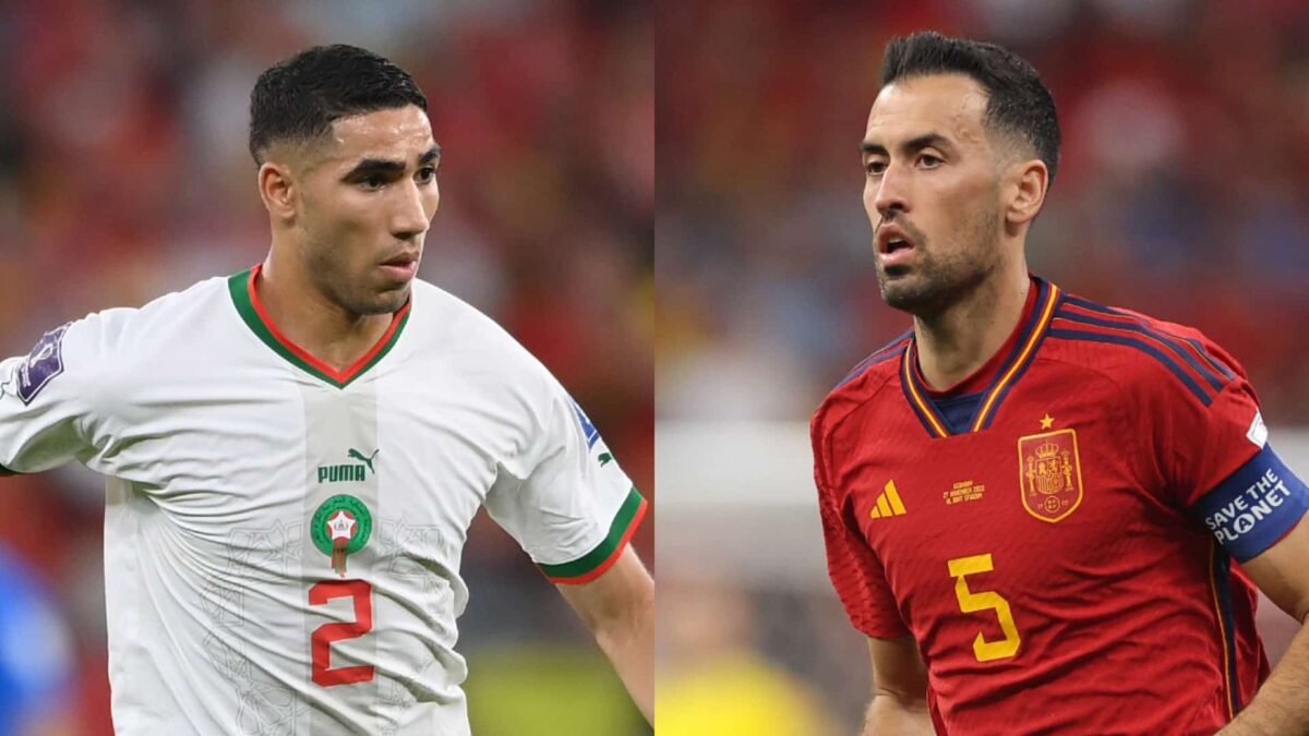 Elimination du Maroc : Sergio Busquets pose un geste méchant envers Hakimi