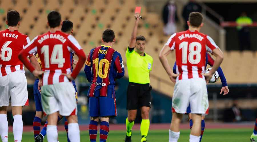 Lionel Messi : Combien de cartons rouges a-t-il reçu durant sa carrière ?