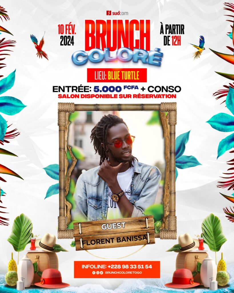 Brunch Coloré : Tout savoir sur le grand évènement de ce weekend à Lomé 3 Sans titre 17