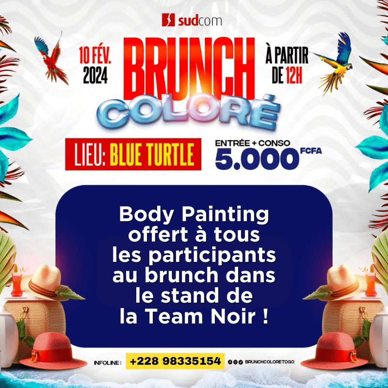 Brunch Coloré : Tout savoir sur le grand évènement de ce weekend à Lomé 4 image 29