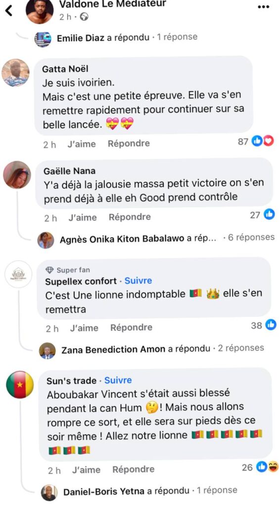 "Elle s'est cassée la ...", mésaventure pour la miss Cameroun à Miss Monde 2 photo 2024 02 21 15 41 38