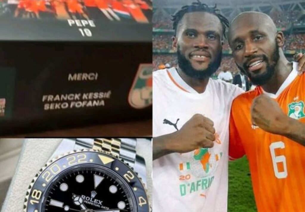 Côte d'Ivoire : Seko Fofana et Franck Kessié distribuent des millions de FCFA à leurs coéquipiers (Photos)