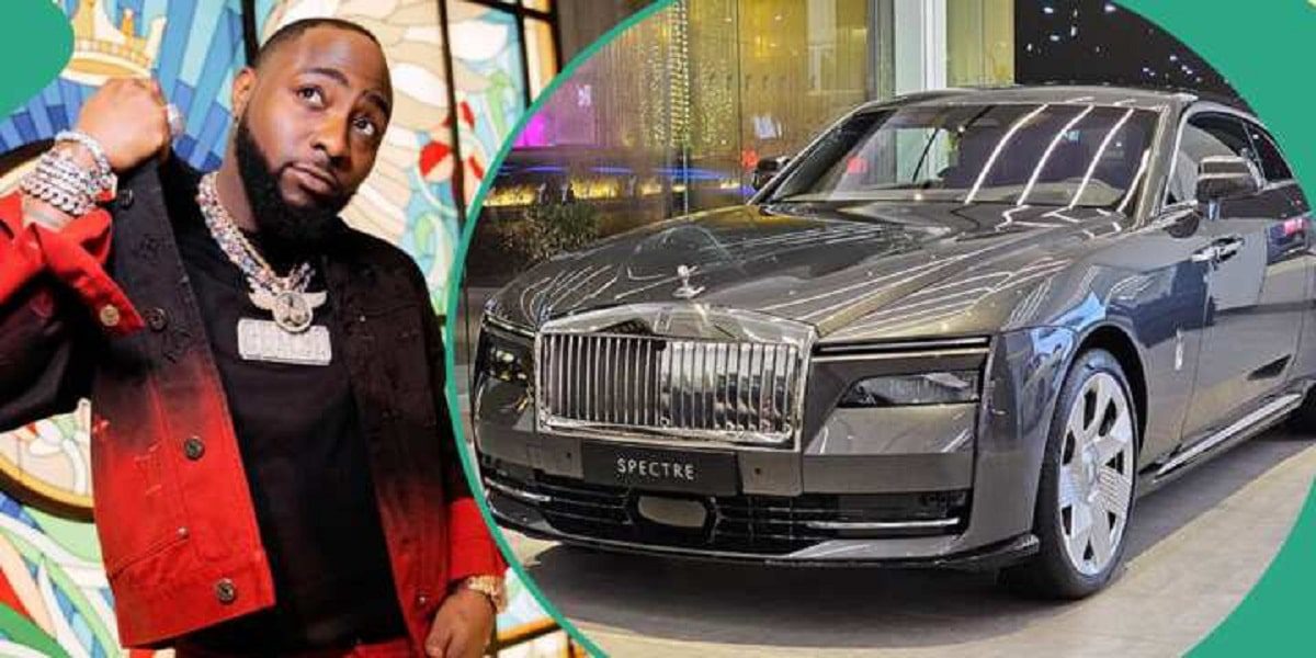 Davido Rolls Royce Spectre 2024