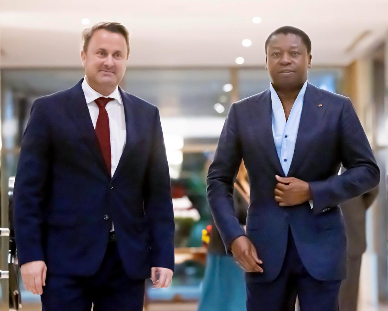 Togo-Luxembourg : Que retenir de la discussion entre Xavier Bettel et Faure Gnassingbé ?