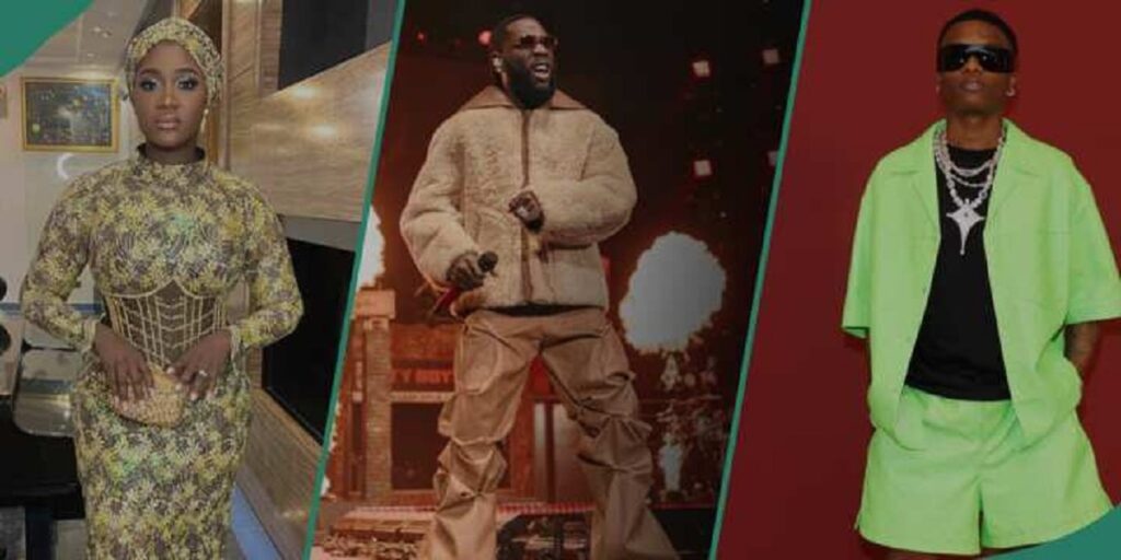 Mercy Johnson WIZKID bURNA bOY