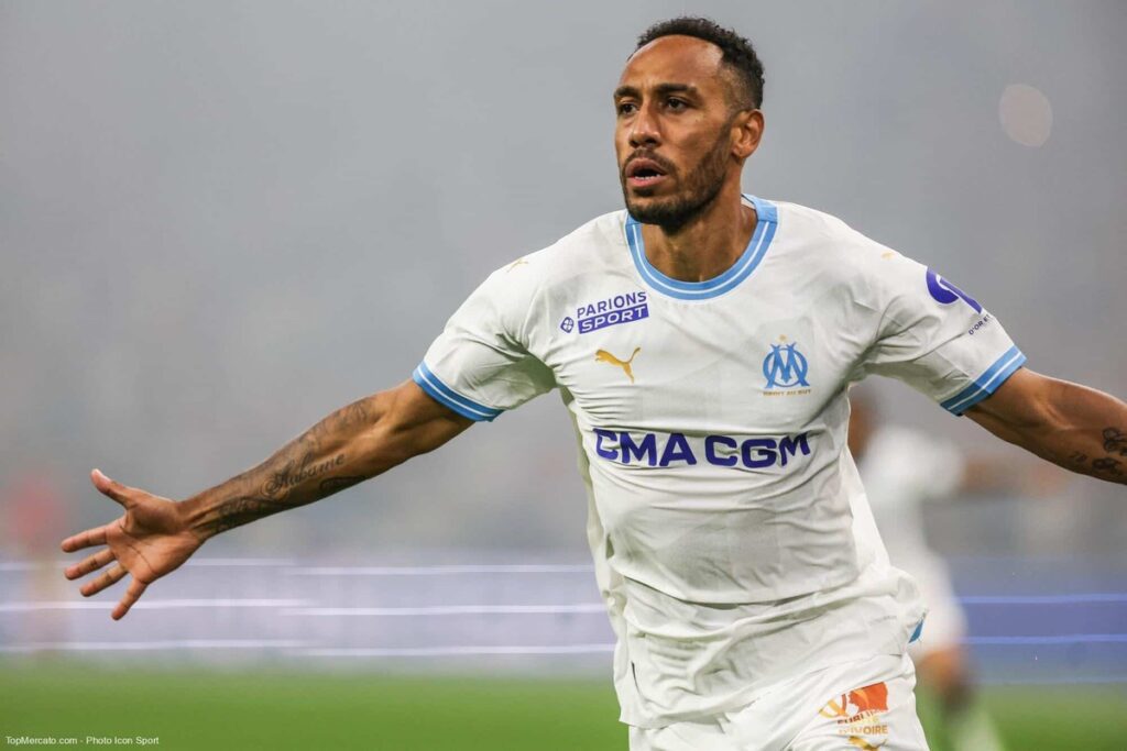 Olympique de Marseille : Aubameyang égale un record de Drogba