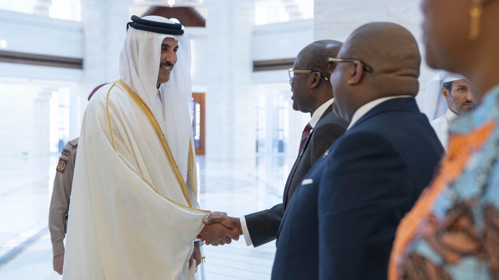 Doha : Félix Tshisekedi s'entretient avec l'émir du Qatar