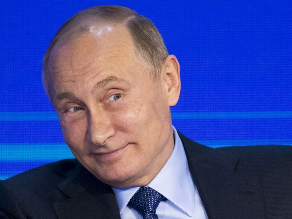 Journée internationale des droits de la femme : Vladimir Poutine fait parler son cœur