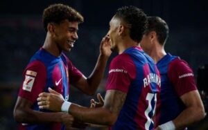 Barcelone frappe en premier : Le but de Raphinha (VIDEO)