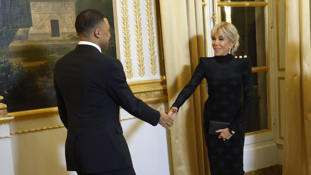 Brigitte macron Mbappé