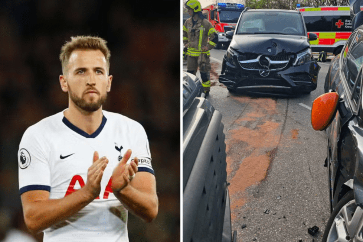 Harry Kane enfants accident