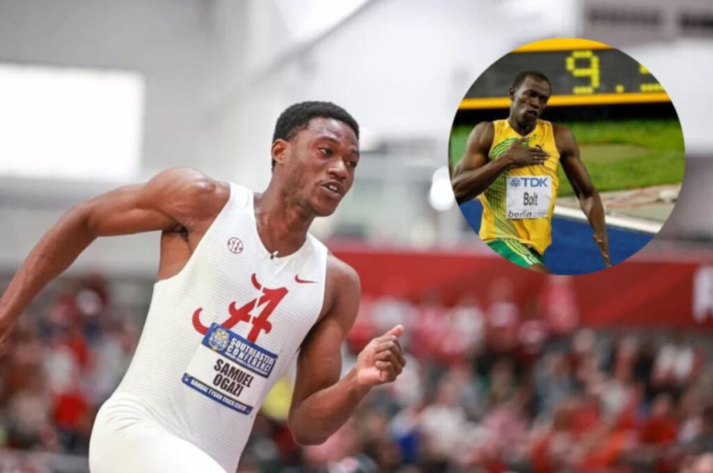 Nigéria : Samuel Ogazi dépasse Usain Bolt et établit le record du monde du 400m