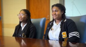 Calcea Johnson et Ne'Kiya Jackson