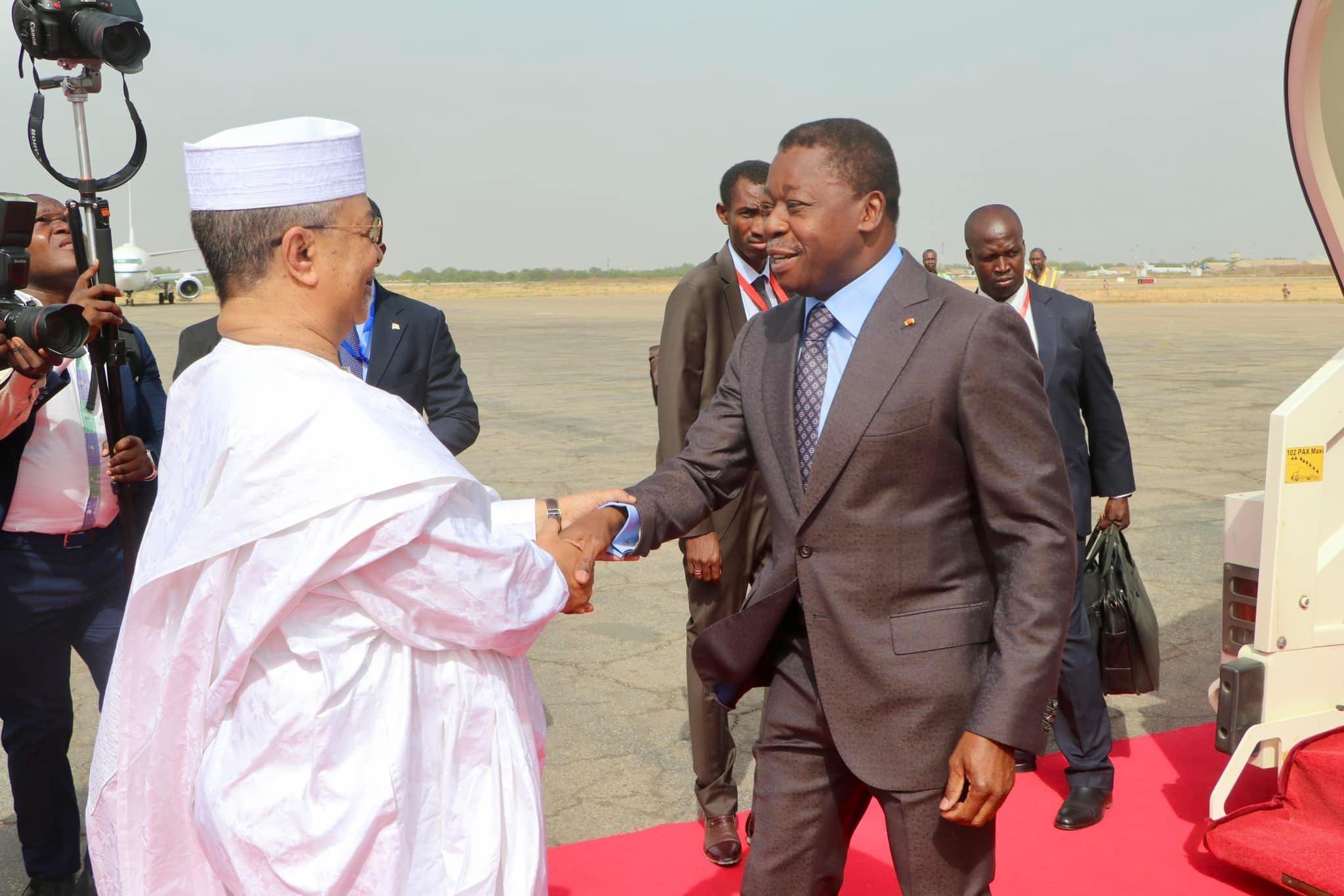 Investiture de Mahamat Déby : Le président Faure Gnassingbé se déplace au Tchad