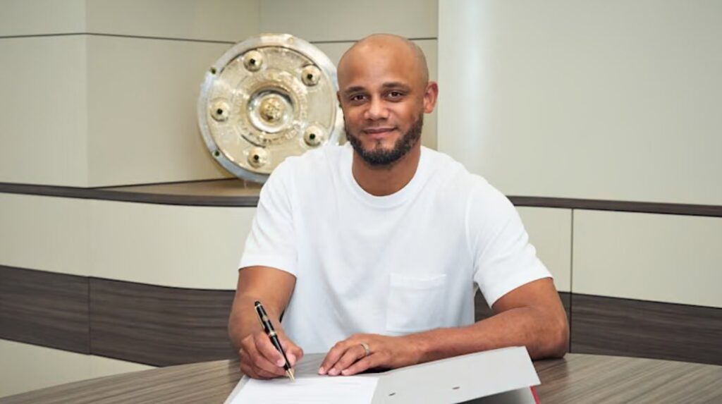 Officiel: Vincent Kompany nouveau coach du Bayern Munich
