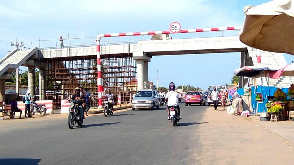 Togo : Vers l'arrestation des citoyens pour non-utilisation des ponts pour piétons ?