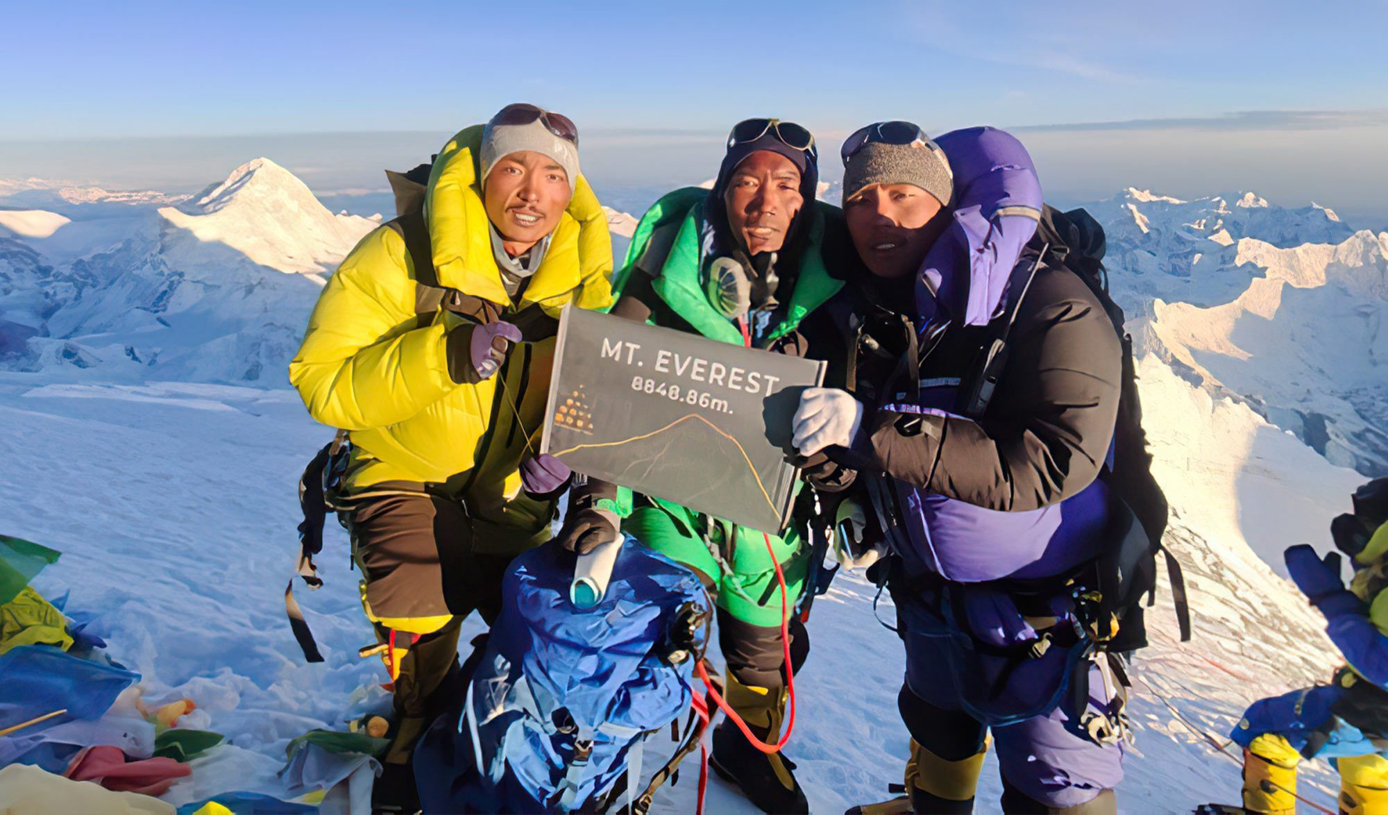 Mont Everest : 5 personnes qui ont déjà gravi le plus haut sommet du monde