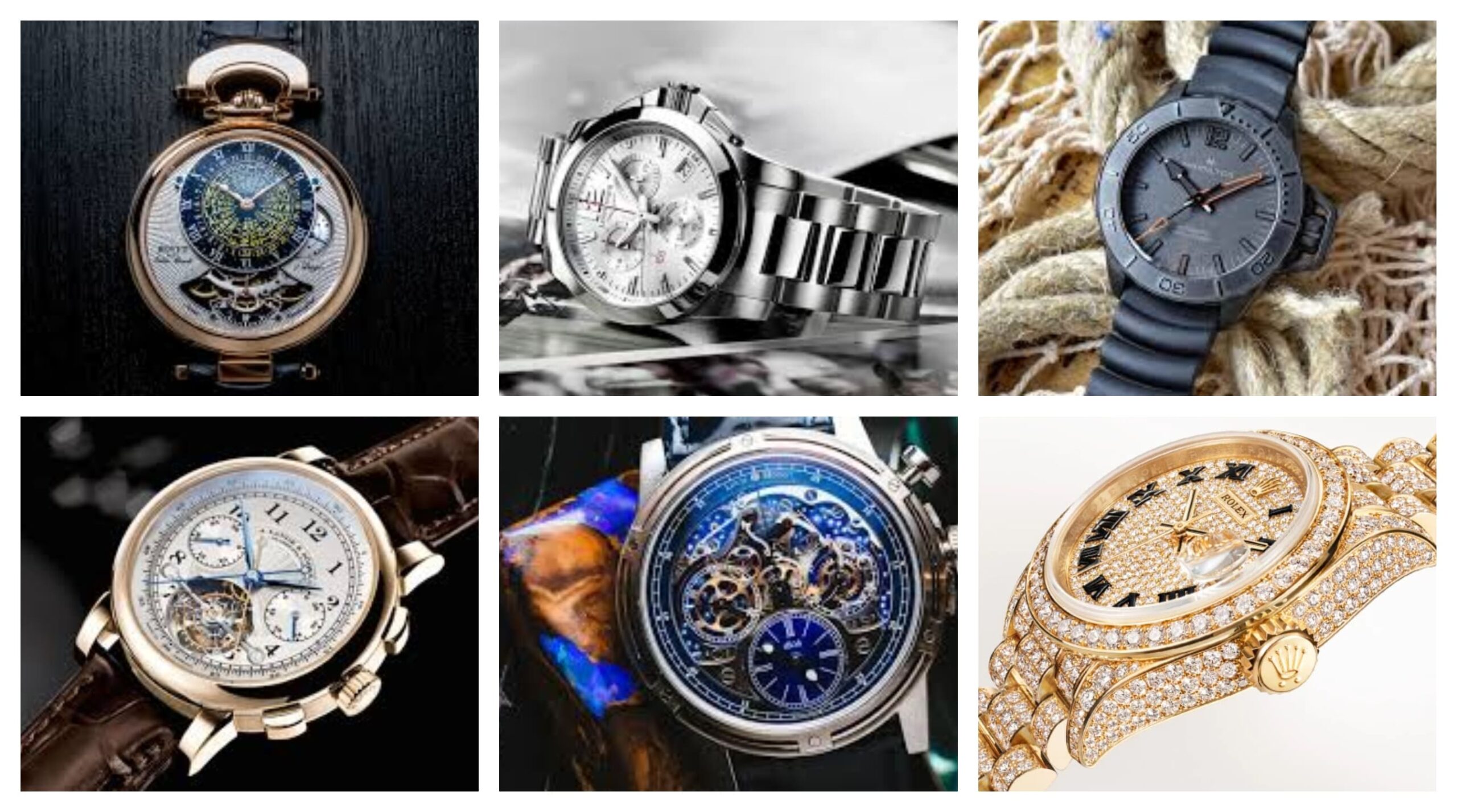 Classement des montres les plus luxueuses