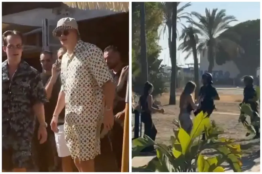 Erling Haaland pris au piège sur une plage