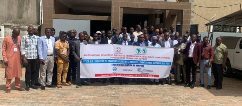 Atelier de validation de l'étude sur l'industrie du transport routier et le renouvellement du parc automobile au Togo