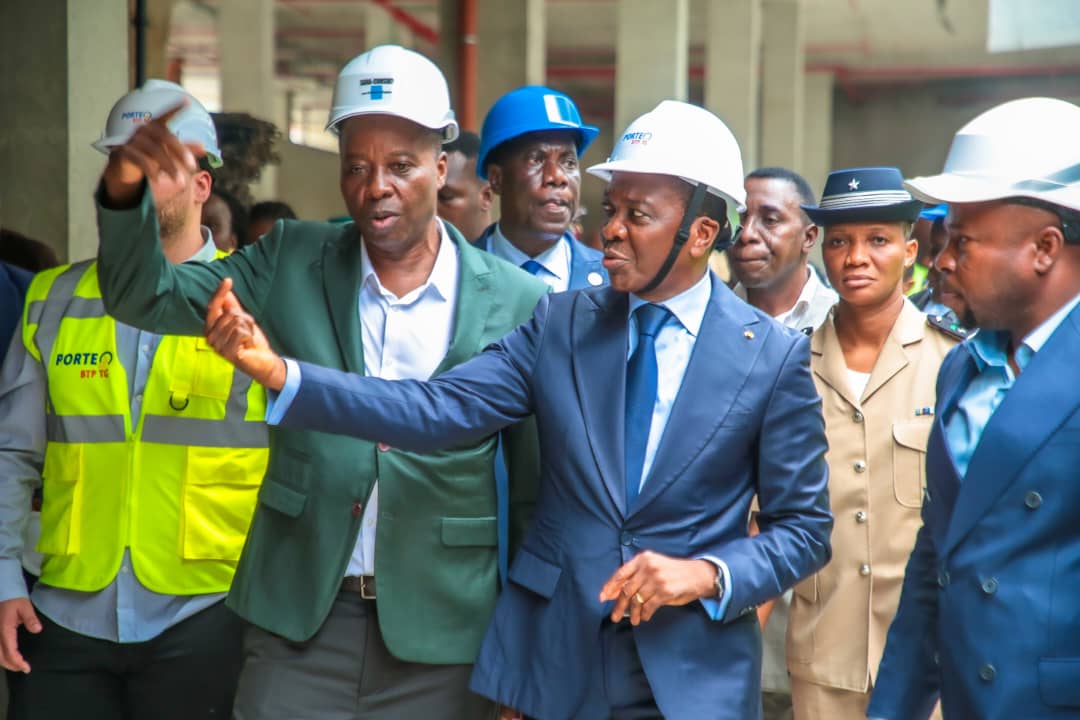 Reconstruction du Grand Marché de Lomé : Le président Kodjo Adédzé visite le chantier