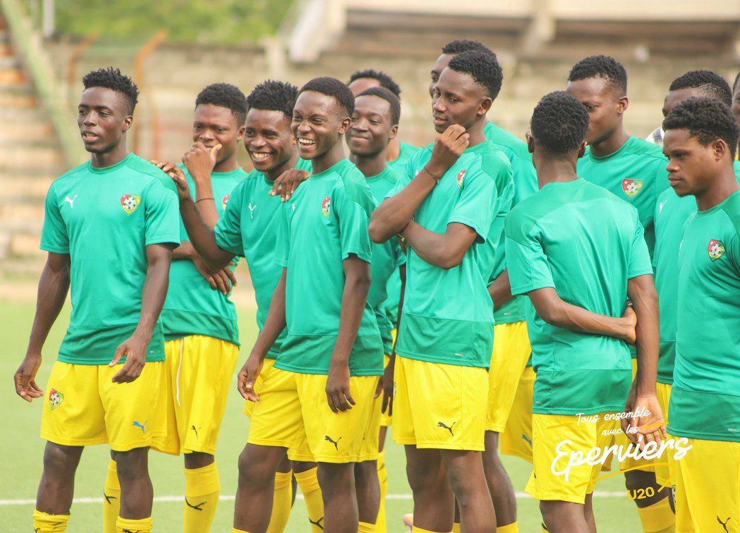 CAN UFOA-B : Voici la liste des Eperviers U20 du Togo convoqués pour un nouveau stage