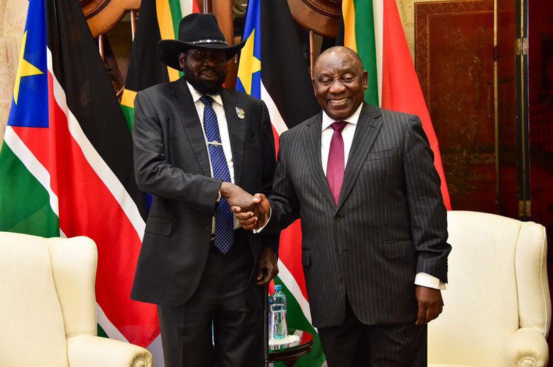 Soudan du Sud-Afrique du Sud : Le président Salva Kiir annoncé chez Cyril Ramaphosa