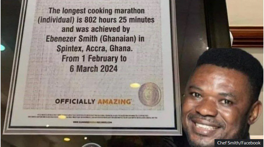 Guinness World Records : Un Chef Ghanéen détenu et accusé de falsification