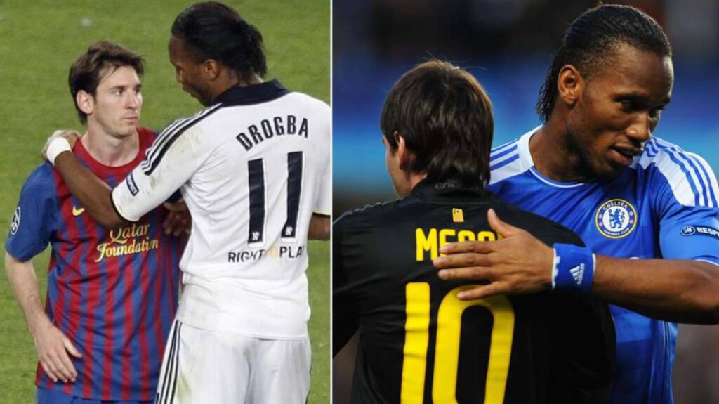 "J’ai essayé de provoquer Messi", Didier Drogba révèle sa confrontation avec La Pulga