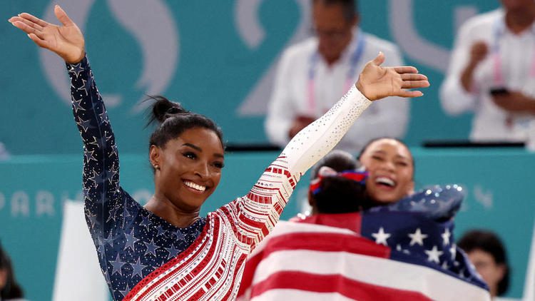 JO de Paris : Simone Biles devient la gymnaste américaine la plus décorée de tous les temps