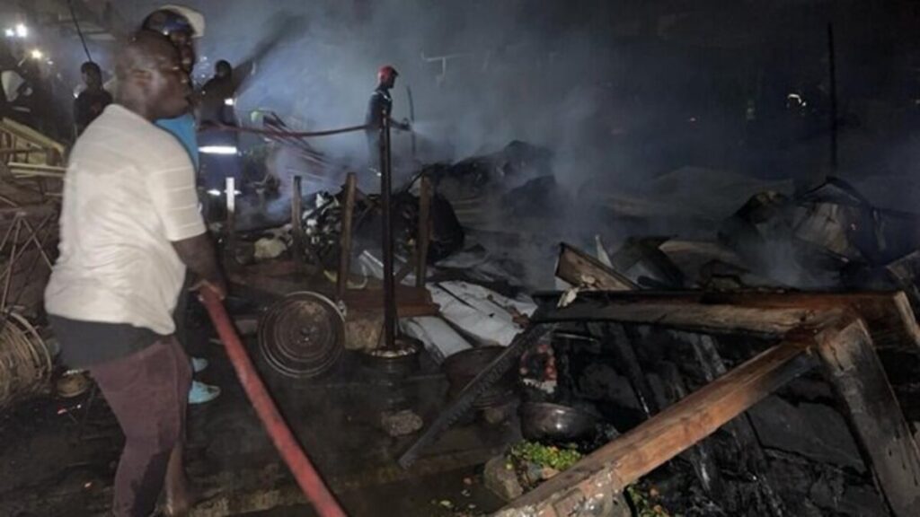Incendie au marché de Kégué : Voici les véritables héros de la tragédie