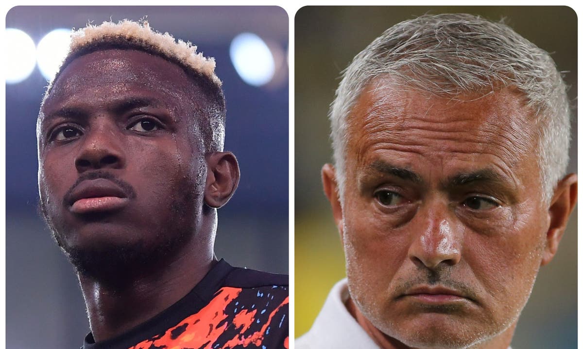 "Je n'aime pas trop la façon dont …", José Mourinho critique Victor Osimhen