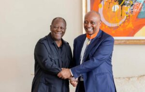 Côte d'Ivoire : Alassane Ouattara reçoit le président de la CAF, Patrice Motsepe