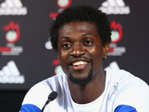"J'ai regardé la finale de la Coupe du Monde 1998 à travers la fenêtre de mon voisin", Emmanuel Adebayor