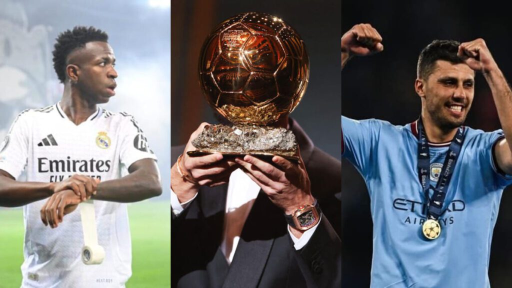 Ballon d’Or 2024 : Nouvelle choquante pour Vinicius, Rodri émerge comme gagnant