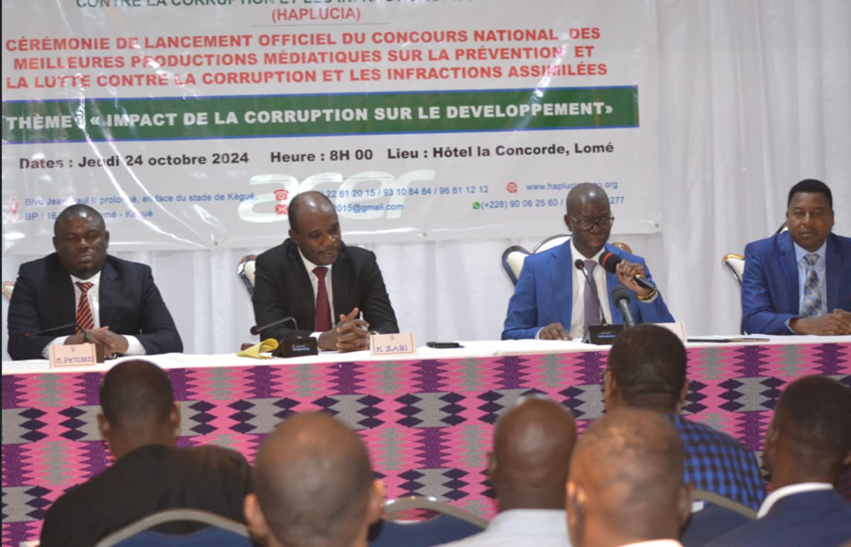 Lutte contre la corruption au Togo : La HAPLUCIA lance un concours pour les journalistes - Comment participer ?