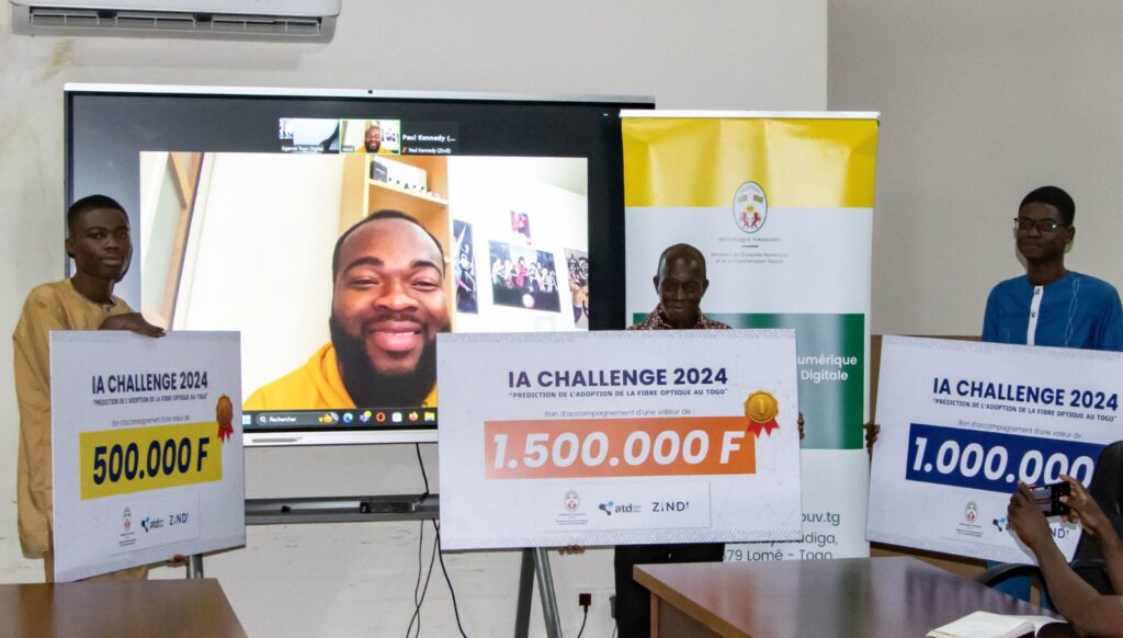 Challenge IA au Togo : Trois data scientists primés pour leurs solutions innovantes en machine learning