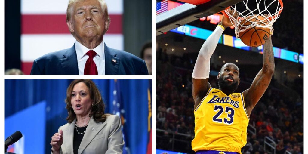 Présidentielle aux Etats-Unis : LeBron James fait son choix entre Trump et Harris