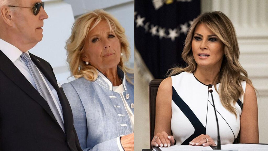 "Ils sont dégoûtants", Melania Trump refuse une invitation de Jill Biden à la maison blanche