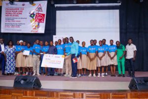 Sécurité routière : TotalÉnergies récompense les meilleures écoles du programme VIA au Togo