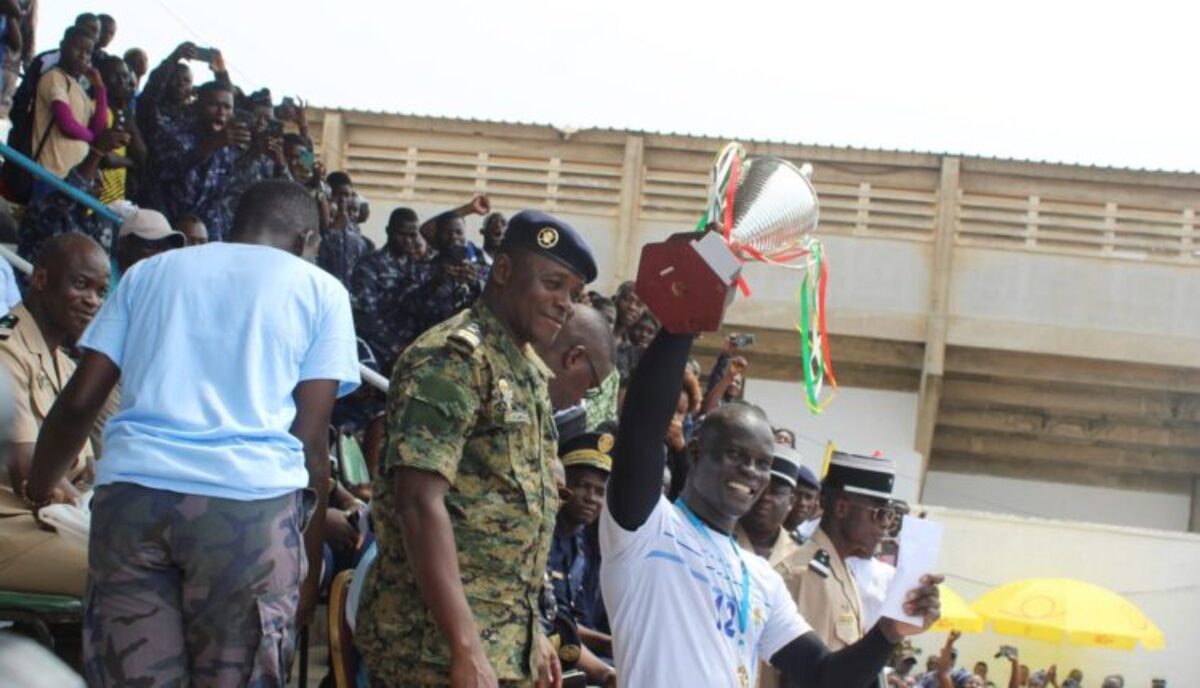 Togo : La Police nationale remporte un trophée