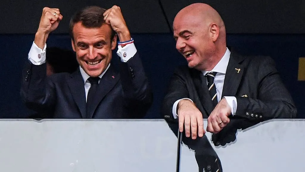 Emmanuel Macron FIFA