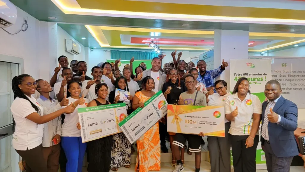 Togo : Ready Study Go fait tomber une pluie de cadeaux sur des étudiants à Lomé