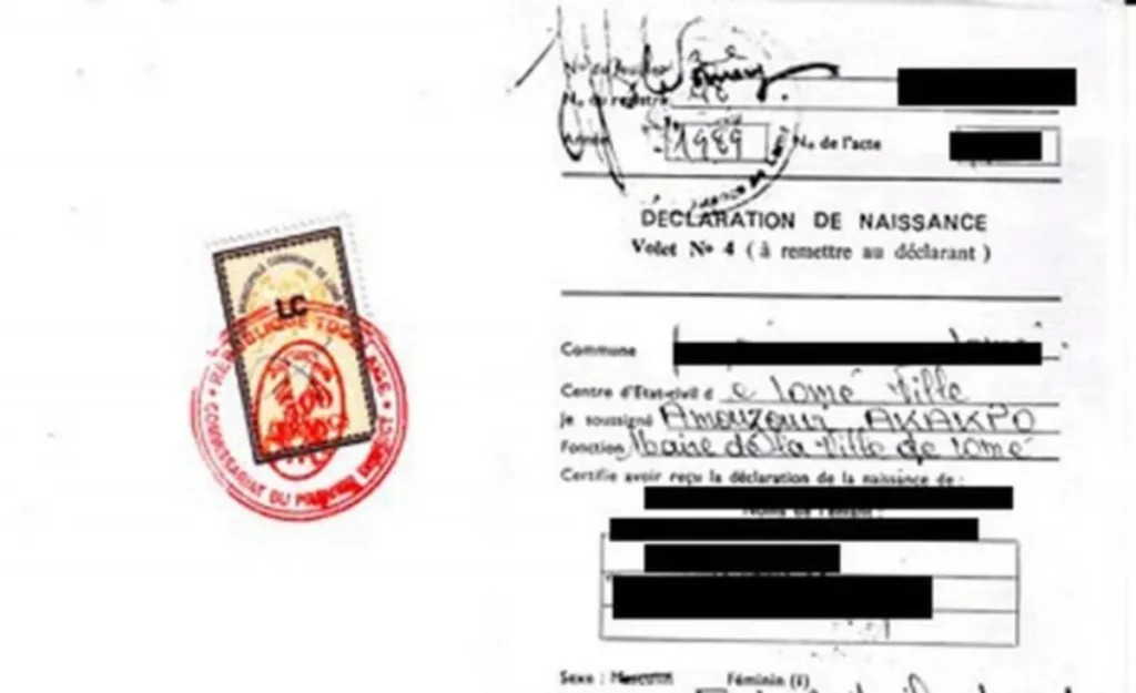 Togo : Comment obtenir son acte de naissance en ligne en quelques clics ?
