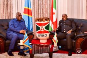 RDC : Rencontre entre Félix Tshisekedi et le président Burundais Évariste Ndayishimiye