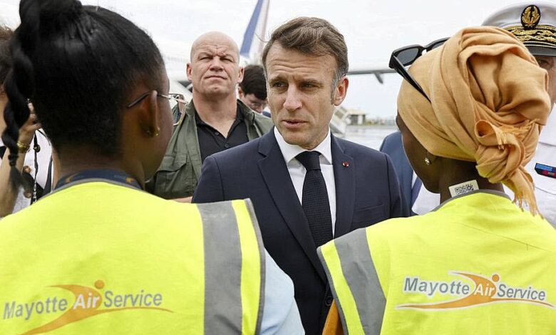 France / Cyclone Chido : Emmanuel Macron entame une visite à Mayotte